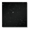 Pannellino di legno dipinto con effetto filato colore bianco su nero