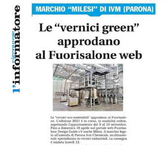 L’INFORMATORE VIGEVANESE – 15/04/2021