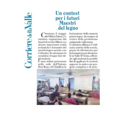 CORRIERE DELLA VALLE D’AOSTA – 17/11/2022